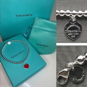 Return to Tiffany Heart ❤️ Bead Bracelet